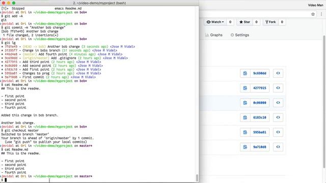 Git Branches and Merging смотреть онлайн