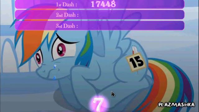 ♦Rainbow Dash Attack ●(GAME) смотреть онлайн
