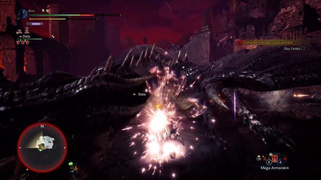 Monster Hunter World - Repelling Fatalis Boss Fight смотреть онлайн