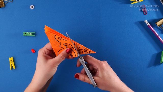 Paper Cutting Design?Halloween paper decorations [Easy] смотреть онлайн