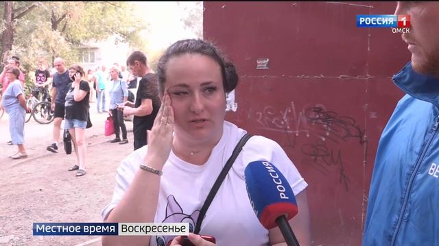 В гиназии №12 находится 13 семей, пострадавших после обрушения дома в Омске смотреть онлайн