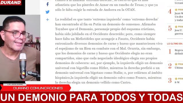 🔴JUAN MANUEL de PRADA: ¿Es PUTIN el NUEVO DEMONIO de OCCIDENTE? Un DEMONIO para TODOS y TODAS 🔴 смотреть онлайн