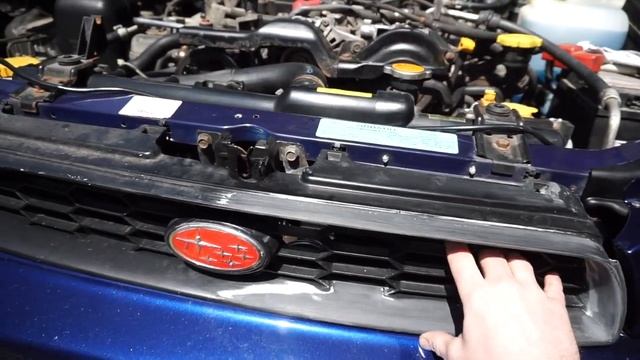 Project Subaru Impreza Wagon 01 -- Front Grill remove смотреть онлайн