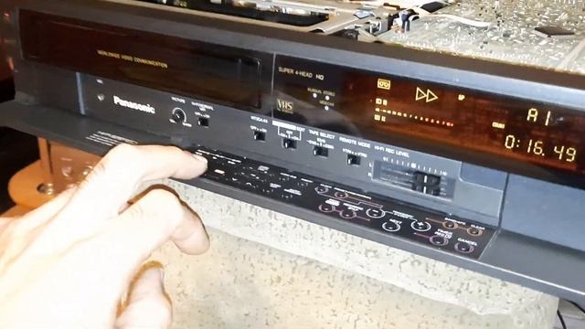 ну вот результат которого вы так ждали. полная разборка и сборка БВГ. panasonic f55ee. результат. смотреть онлайн