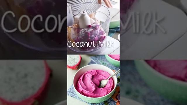 Чаша со смузи с драгон фруктами для полезного Завтрака. Dragon Fruit Smoothie Bowls смотреть онлайн