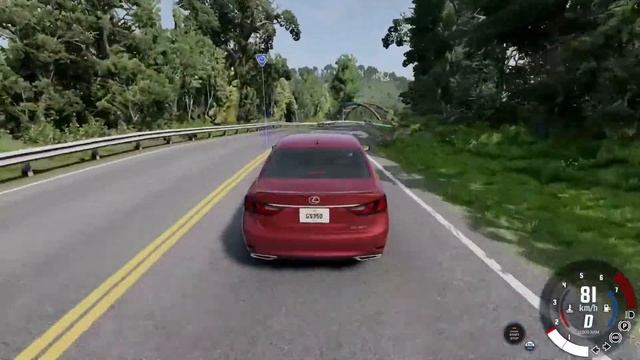 BeamNG.drive - Lexus GS 350 F Sport Test Drive In EAST COAST!
