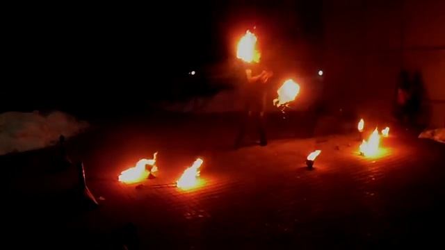 Огненное шоу Бельц / Fire Show Balti Bentley Club смотреть онлайн