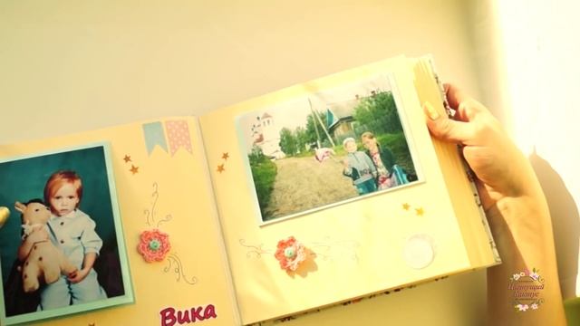 Фотоальбом в переплете / Скрапбукинг / scrapbooking смотреть онлайн