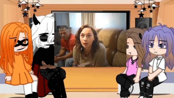 ~реакция Непета страшилки на тт~ 2 часть||гача клуб||