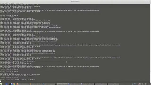 Respaldo de una BD Offline en Oracle 12c смотреть онлайн