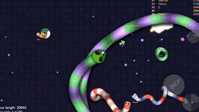 wormy.io: slither.io & snake.io game смотреть онлайн
