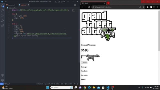 Gta V Weapon Wheel | Game Development Tutorial | Html Css Javascript смотреть онлайн