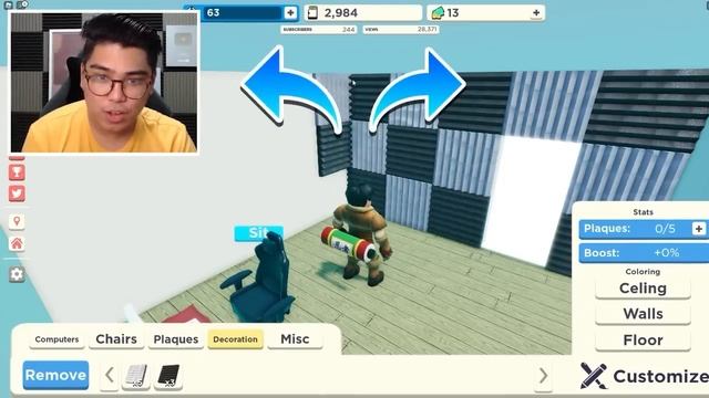 YouTube Simulator X - ROBLOX - MALAKING CAMERA смотреть онлайн
