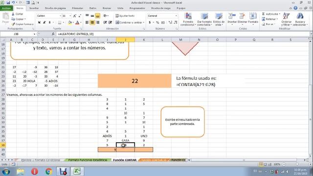 Excel Básico tutorial número 7 Resolviendo la actividad 9 смотреть онлайн