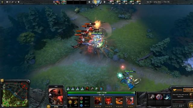 DotA 2 Patch 6.87 Oracle's Aghanim + Axe Combo смотреть онлайн