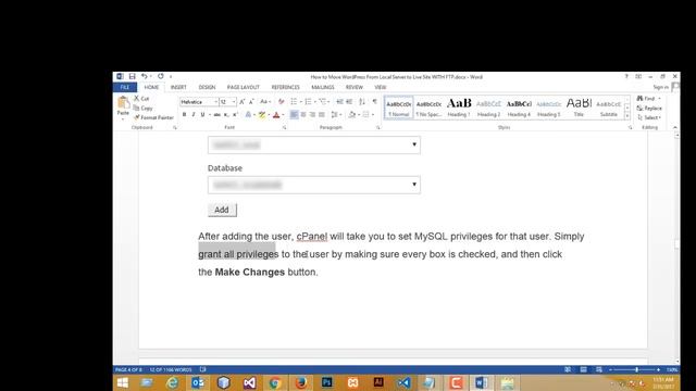 how to Make WordPress Move From Local Server to Live Server 2017 смотреть онлайн