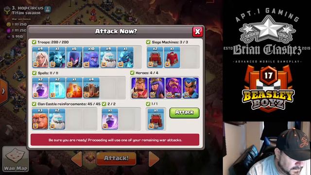 How to Scout a Base in Clash of Clans Part 3: The Attack смотреть онлайн