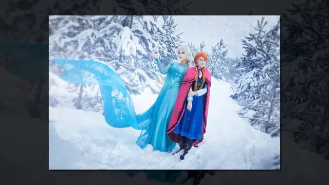 Косплей Эльзы и Анны - Холодное сердце (FROZEN) смотреть онлайн