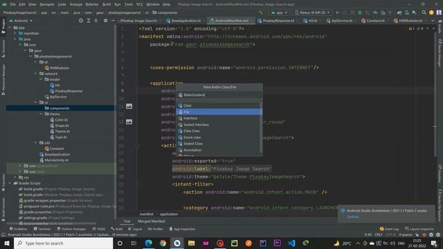 Image Search App #Part -1 | Jetpack Compose | MVVM | Retrofit смотреть онлайн