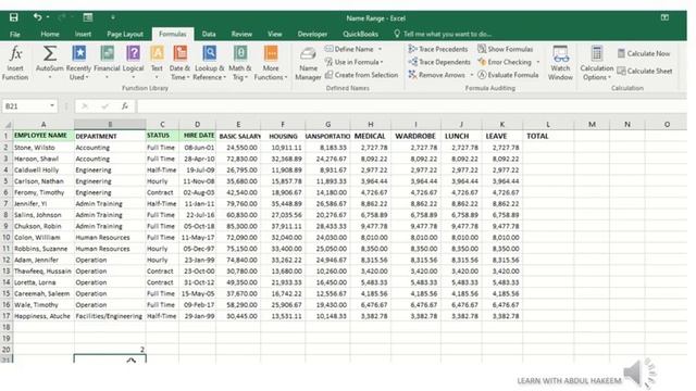 How to use Named Range in Excel смотреть онлайн