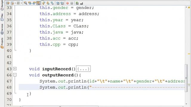 java code - Record of Students using Return Object смотреть онлайн