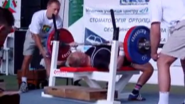 Erik Rasmussen (DEN) 2.att.: 170 kg - 2003 EPF European Men's Benchpress Championships смотреть онлайн