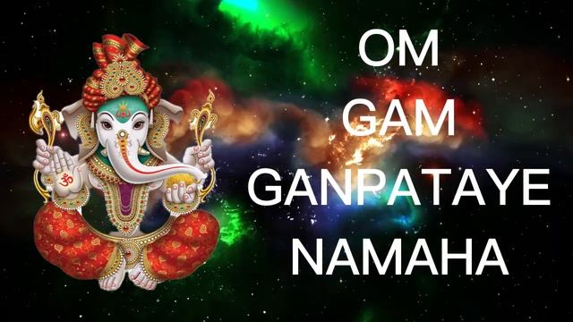 GANESH MAHA MANTRA || OM GAM GANPATAYE NAMAHA || 1008 times смотреть онлайн