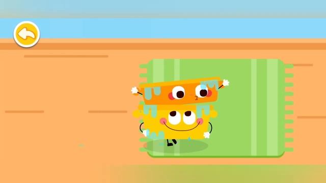 Нарежь помидоры и тостовый хлеб в игре Кулинарная Вечеринка Малыша Панды #3 смотреть онлайн