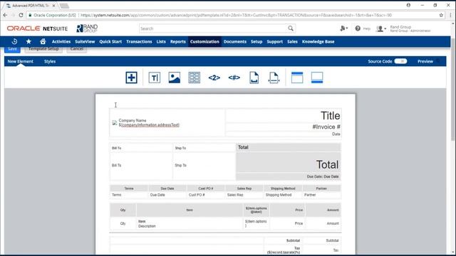 Creating a Customized Invoice Template in NetSuite смотреть онлайн