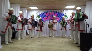 Марийский танец. Радует ансамбль гармонистов с. Калтасы. Видео Хайбуллина Василия