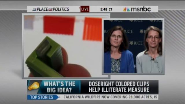 Oden and Richards-Kortum on MSNBC смотреть онлайн