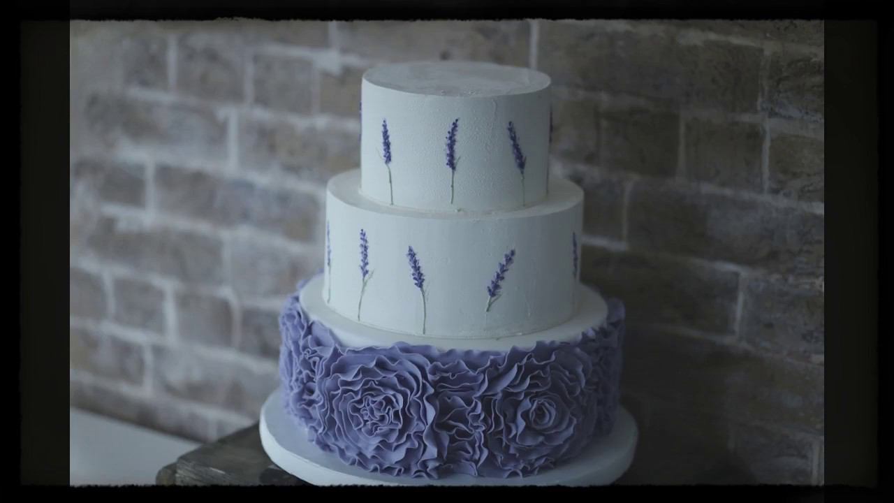 Свадебный торт в прованском стиле. смотреть онлайн