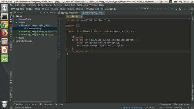 Hilos Android Studio смотреть онлайн