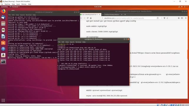 Qt for Raspberry pi - Qt 5 Cross Compilation and installation ubuntu смотреть онлайн