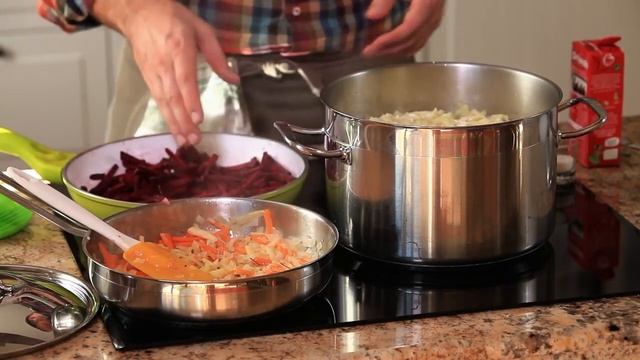 Борщ – рецепт приготовления. Самый вкусный украинский борщ со свеклой. смотреть онлайн