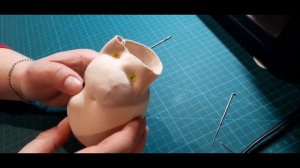 Шьем голову текстильной куклы. Часть 2. Формируем лицо куколки