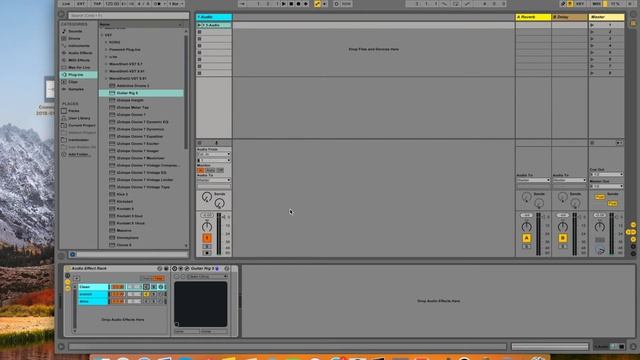 Ableton + Guitar Rig на сцене, настройка проекта смотреть онлайн
