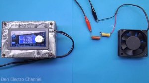 Запуск кулера 12 Вольт от любого напряжения