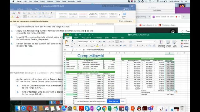 Excel Module 4 - Part1 смотреть онлайн