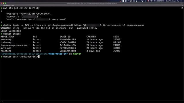 Section 02/08 - Pushing Docker Images to Amazon ECR Repositories смотреть онлайн