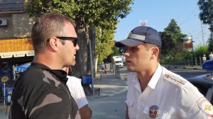 Лазаревское. Дед на блатном номере выпросил и получил/Гаишник топил до талова наглостью