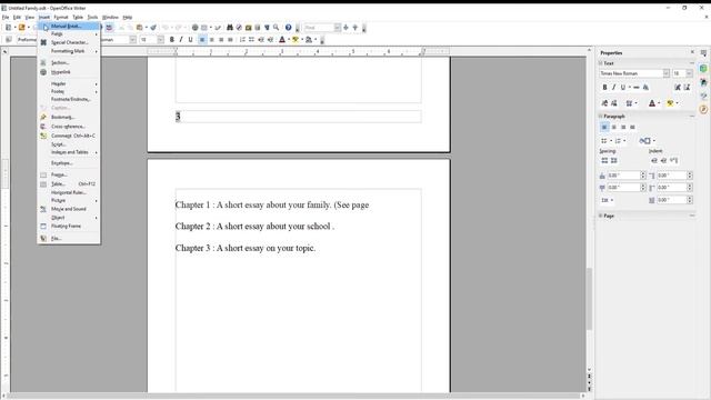 How to Remove Numbering from Some Pages in Open Office смотреть онлайн
