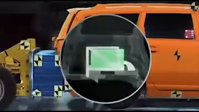 Volvo V70 Wagon 2008 Electric car 88,5kmph Rear Impact смотреть онлайн