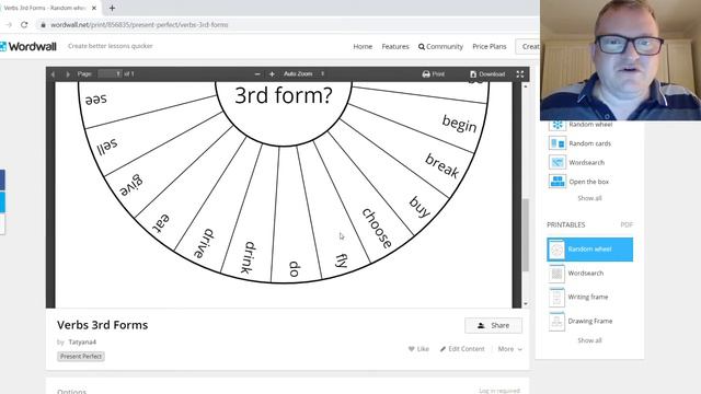 Irregular Verbs Quiz Time! смотреть онлайн