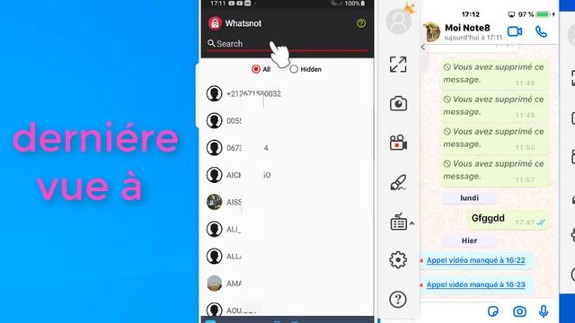 Comment cacher votre photo de profil et dernière vue sur WhatsApp pour des contacts spécifiques смотреть онлайн