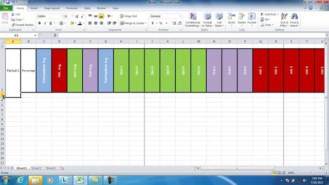 A5-2 Excel Formatting How To смотреть онлайн