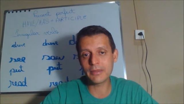 Present perfect (3ª parte) Os verbos irregulares смотреть онлайн