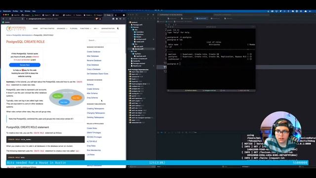 Getting a PostgreSQL server running смотреть онлайн