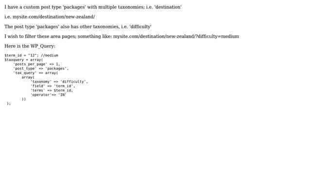 Wordpress: Adding additional taxonomies to wordpress taxonomy page смотреть онлайн
