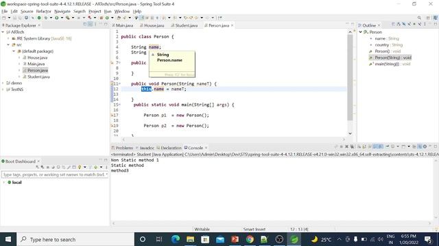constructor in Java смотреть онлайн